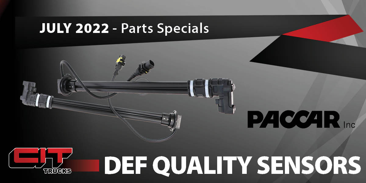 Paccar DEF Quality Sensors July 2022 Part Special CIT Trucks