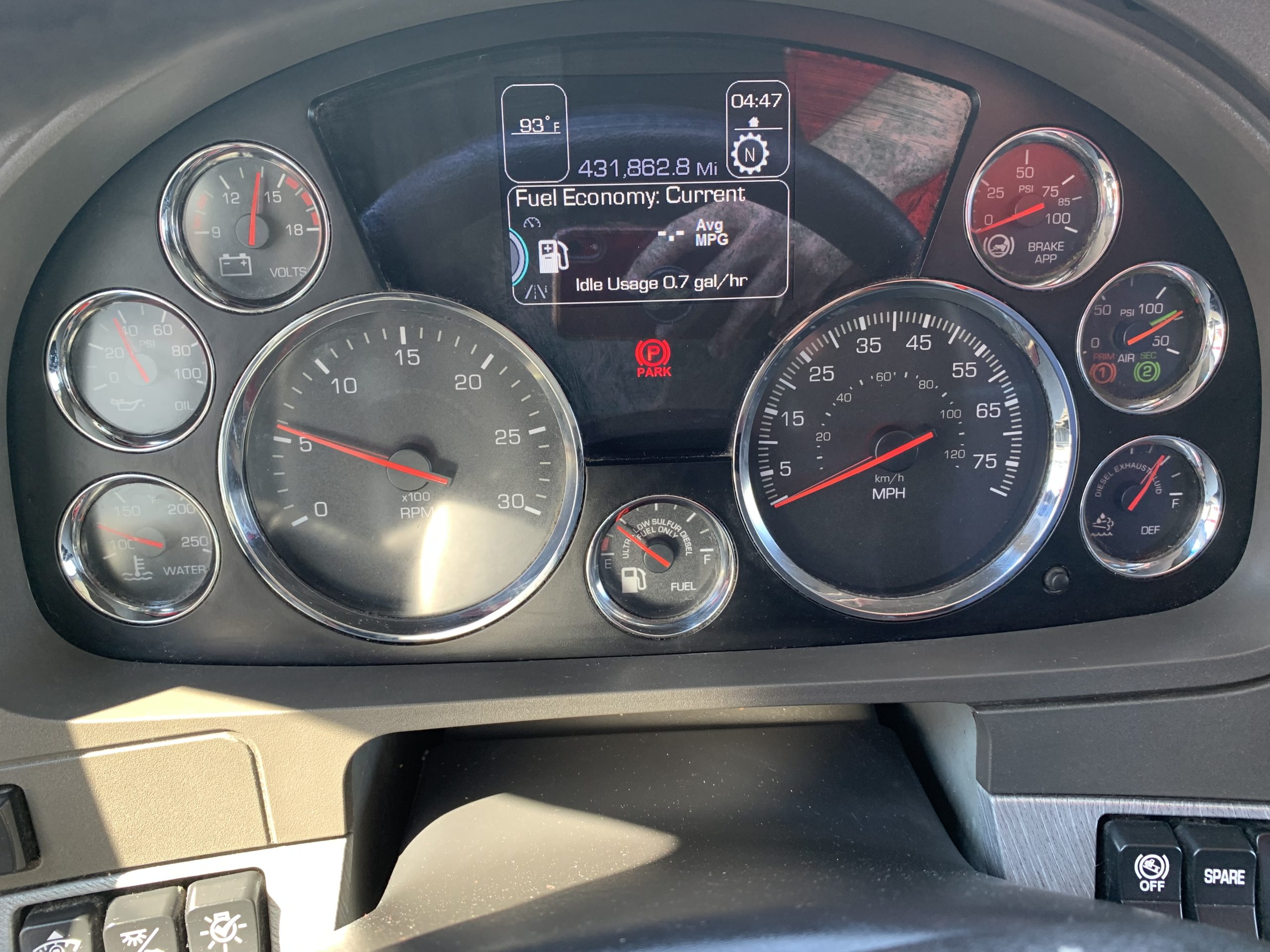 Kenworth T680 Dash Warning Lights Shelly Lighting