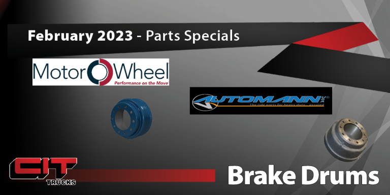 February 2023 Parts Specials - Brake Drums