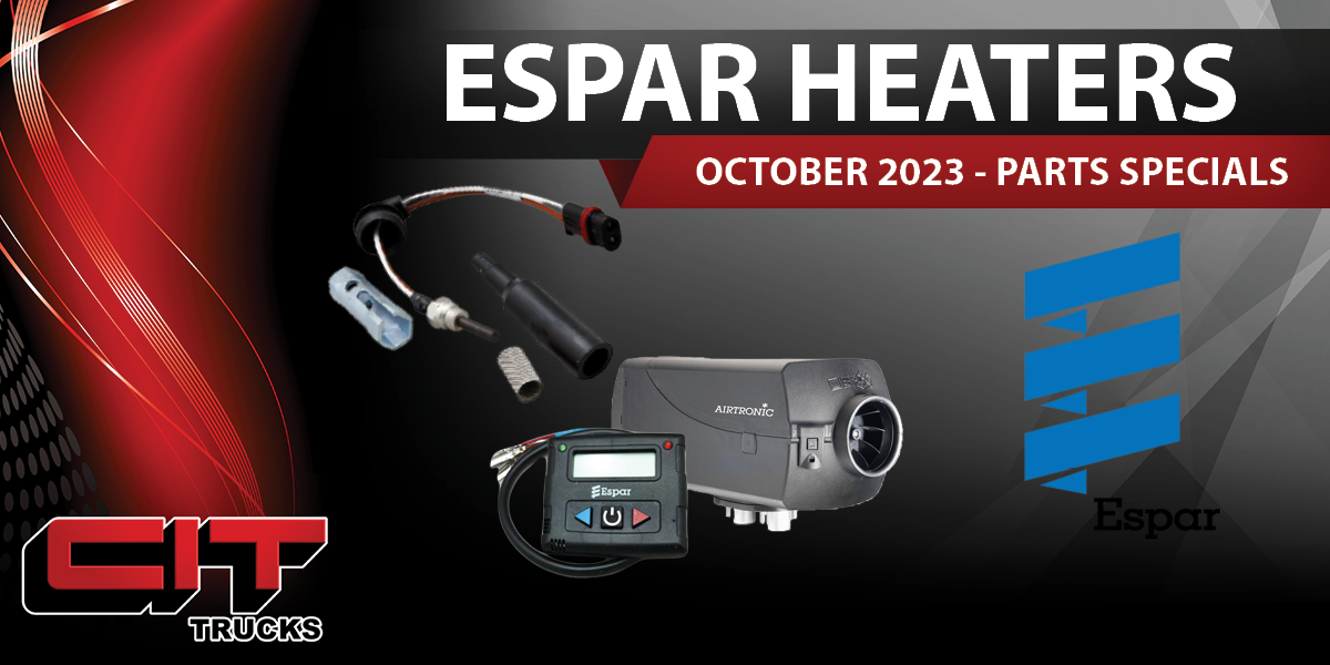 October Parts Specials - ESPAR Heaters - CIT Trucks