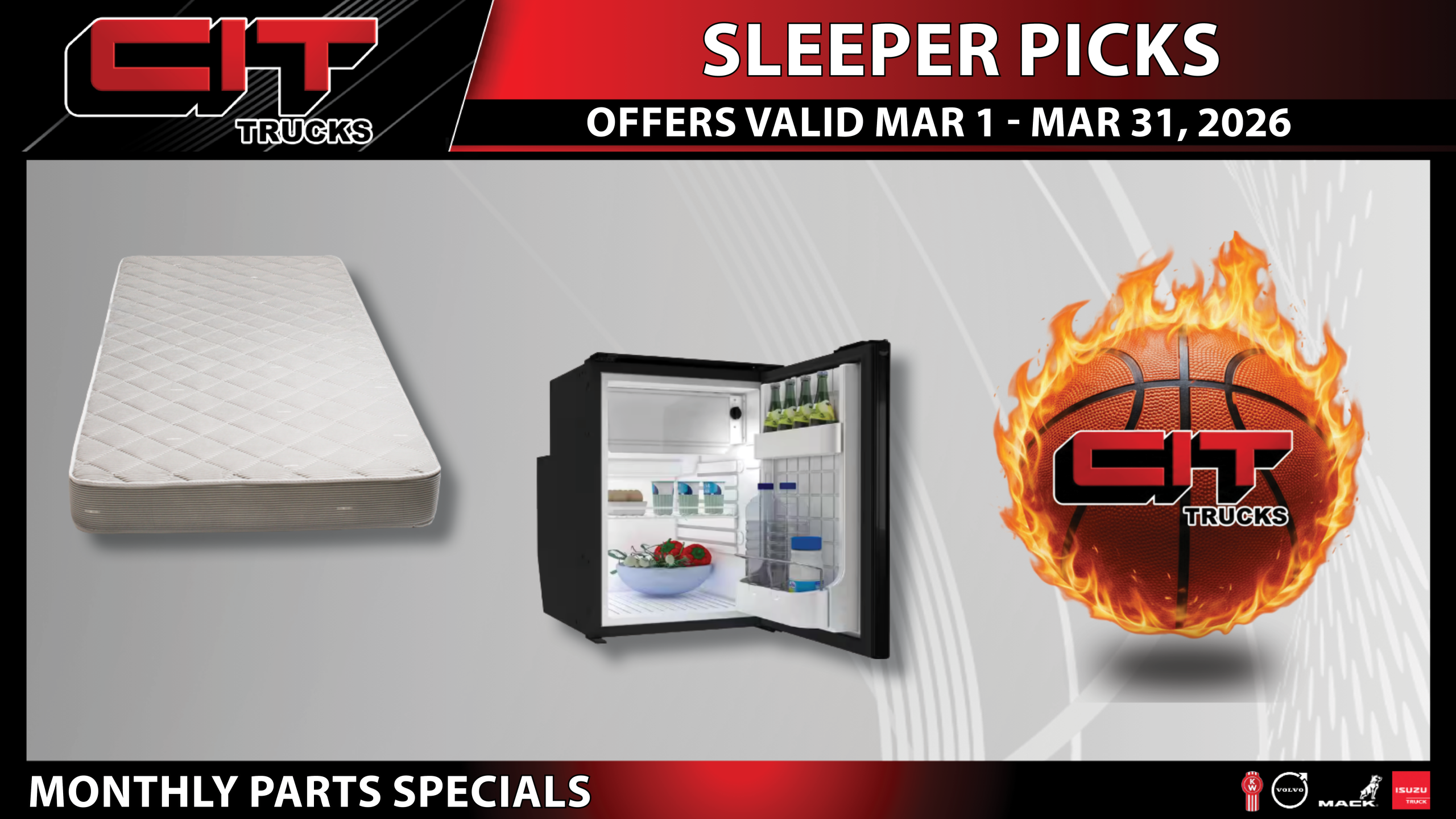 Sleeper Picks - CIT Trucks