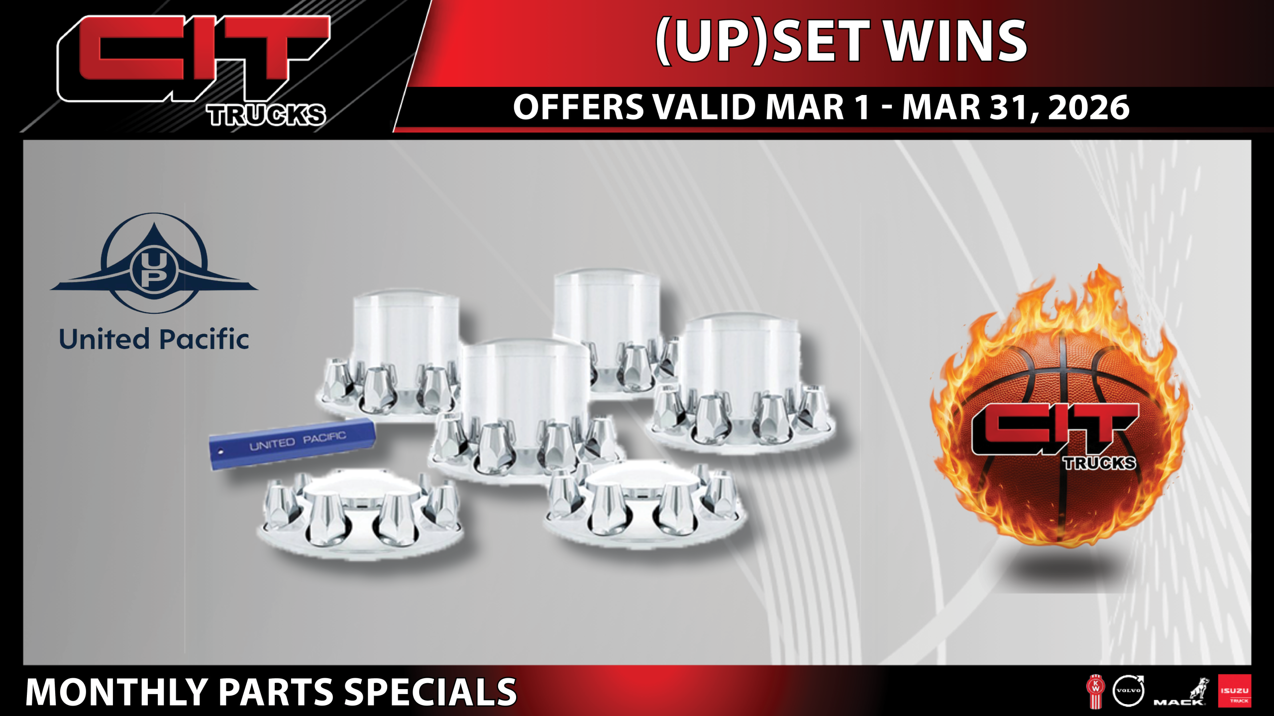 (UP)Set Wins - CIT Trucks