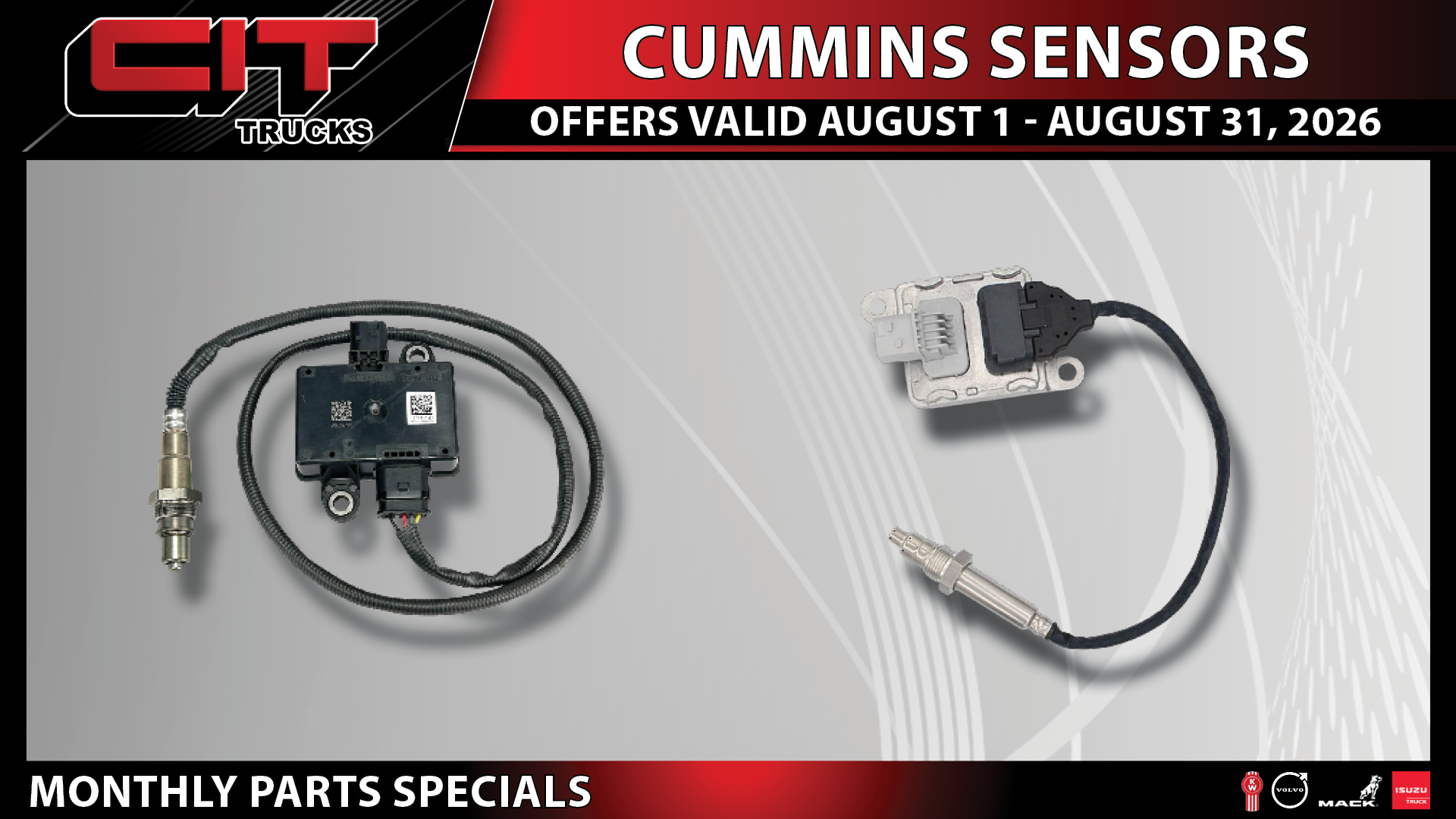 Cummins Sensors - CIT Trucks