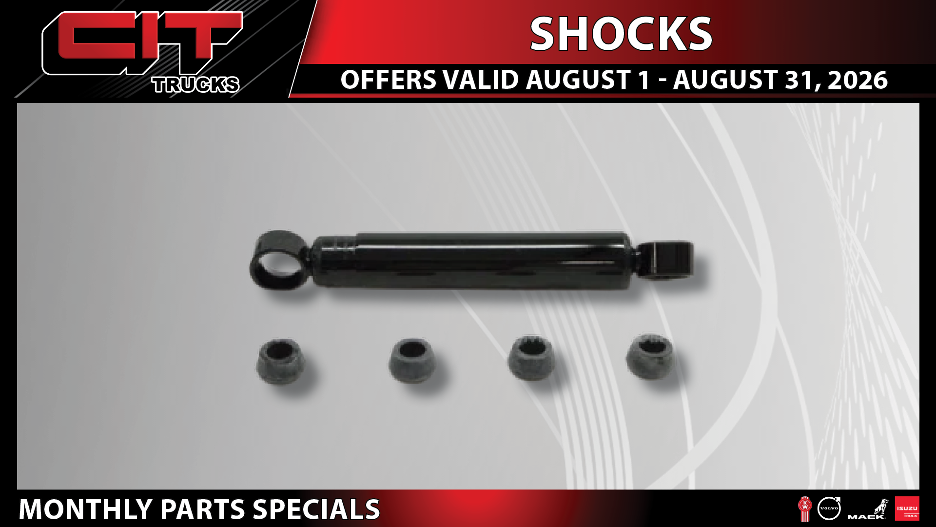 Wood Dale, IL 2 Shocks - CIT Trucks